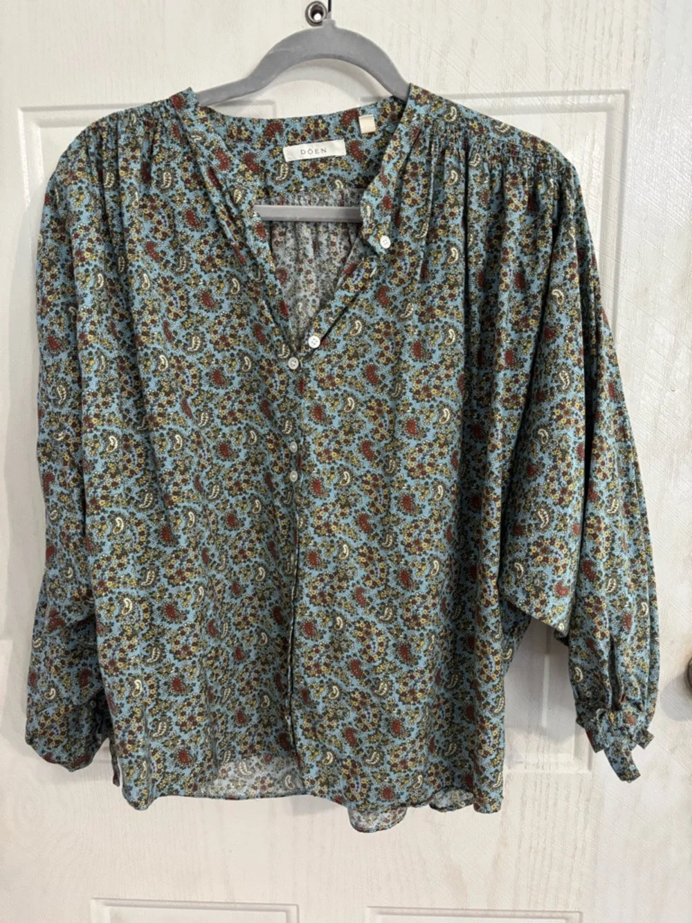 Doen O’keeffe blouse in a floral pattern - Picture 4 of 9